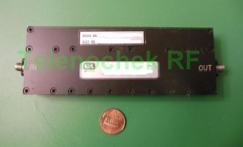 RF microwave band pass filter 1095 MHz CF/ 80.0 MHz BW/ power   5 Watt / data