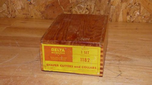 Vintage Delta Shaper Cutter Box. Empty Box