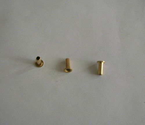 300 pcs Hollow Brass Rivet,3mm*8.5mm(0.12inch*0.33inch)