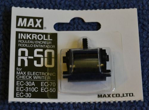 MAX INKROLL R-50 FOR MAX CHECK WRITER EC-30A, EC-70, EC-310C, EC-50, EC-30, NEW!