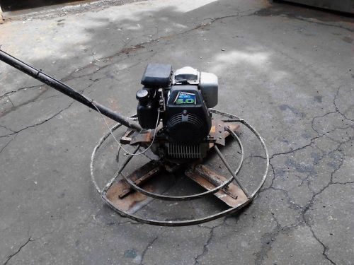 Stow Walk Behind Power Trowel Cement Helicopter Honda Powered