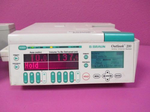 B/braun outlook 200 iv infusion pump tested and guaranteed! for sale