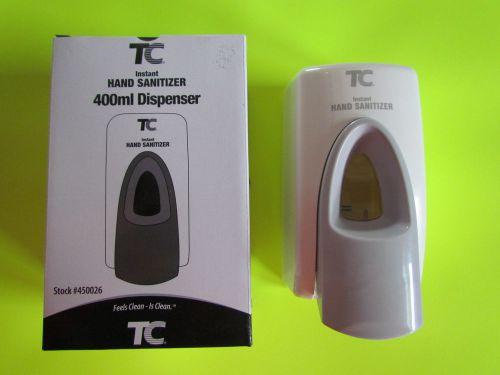 TC Commercial Wall Mount Soap Foam Skin care Sanitizer Dispenser White 400ml