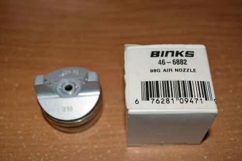 Binks 46-6882 96G Air Nozzle Max Inlet 43 PSI