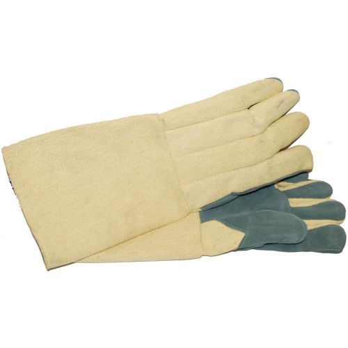 Arbill TH225-18F Heat-Resistant 18&#034; Yellow Glove - Pair