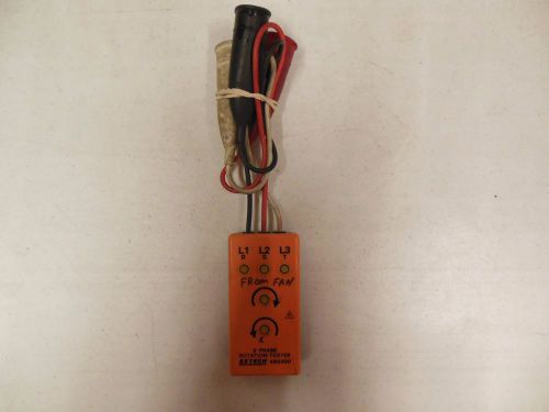 EXTECH 3 PHASE ROTATION TESTER # 480300