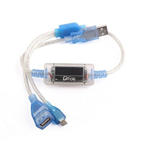 Drok? 20? usb cables digital multimeter, dc voltmeter ammeter watt capacitance for sale