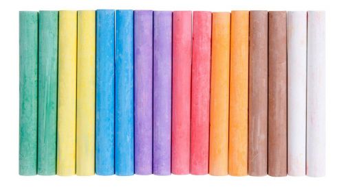 Roseart color chalk 16-pieces assorted colors packaging may vary (cxy77) for sale