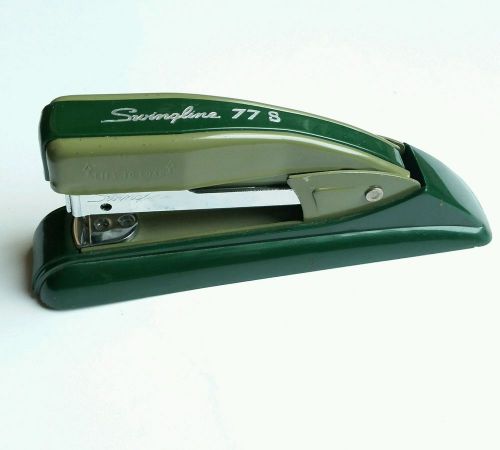 Vintage SWINGLINE Stapler 77 S for Office Desk 60s Mid Century Made in USA