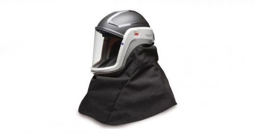 3m versaflo m-407 helmet with polycarbonate visor and flame resistant shroud for sale