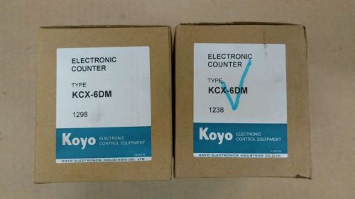 Koyo KCX-6DM KCX6DM Preset Counter