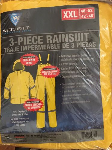 Master Gear 3 Piece Extra Large Rain Suit 44336/ Size L Or XXL