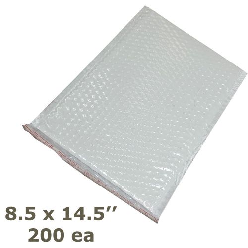 200 #3 8.5x14.5 WHITE Kraft Bubble Mailers Padded Envelopes Bags FREE DELIVERY