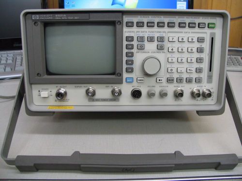 Hp 8921a service monitor test set spectrum analyzer tracking generator for sale