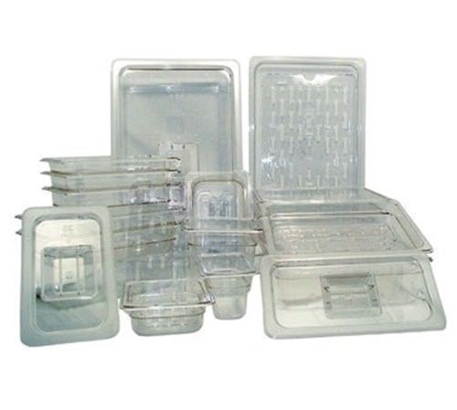 Update International PCP-252 Food Pan 1/4 size 2-1/2&#034;D - Case of 36