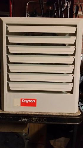 NEW DAYTON ELECTRIC UNIT HEATER 7.5 KW 480 VOLTS 3PH INDUSTRIAL