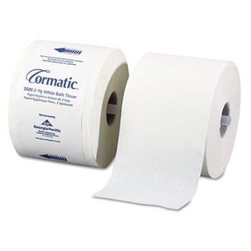 GPC2520 FORT JAMES CORPORATION CORMATIC 2 PLY WHITE EMBOSSED T.T. 36/RLS/CASE
