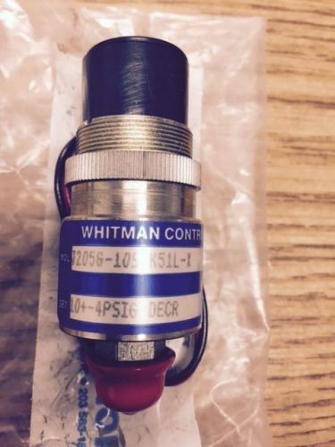 WHITMAN CONTROLS J205G-10S-K51L-X  PRESSURE SWITCH NEW