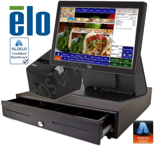 Aldelo 2013 pro elo mexican restaurant all-in-one complete pos system new for sale