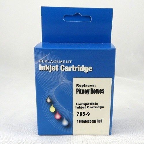 Pitney bowes 765-9 remanufactured red personal post postage meter ink cartridge for sale