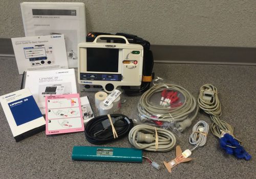 Lifepak 20 and accessories, great deal!  get it now! for sale