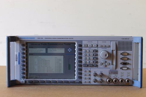 ROHDE &amp; SCHWARZ R&amp;S CMU200 Universal Radio Communication Tester