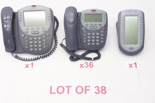 Lot 38 avaya 5410 5420 eu24 ip voip business office display phone telephone for sale