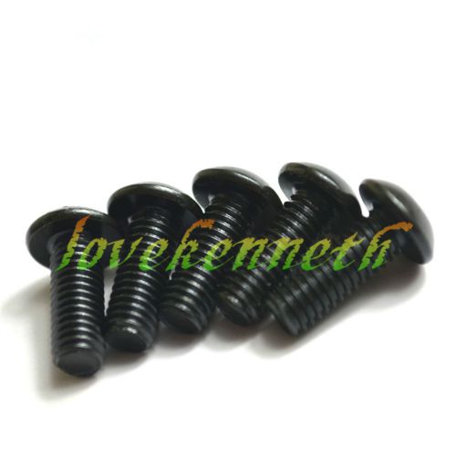 50pcs m3 black 10.9 alloy steel allen button head hex socket screw bolt for sale