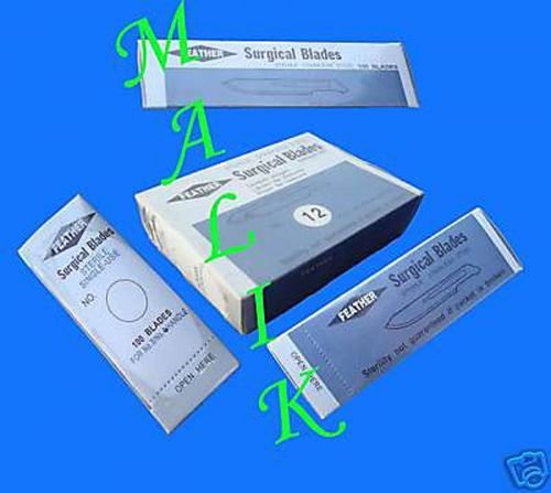 Feather Disposable Sterile Surgical Blades #12 Stainles