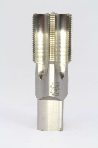 Hand tap besly 1-7/8&#034;-12 bottom free shipping hss 6-flute gh6 for sale