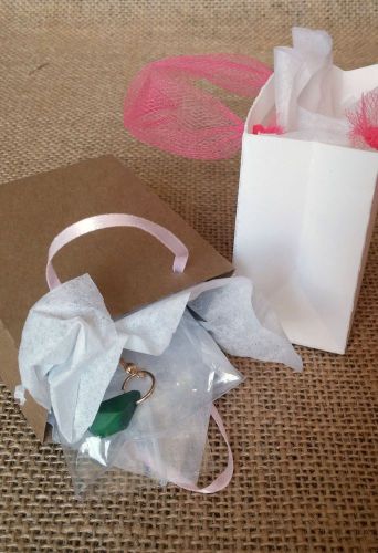 Mini Shopping Bag - 10 Product Packaging - Jewelry Packaing - Small Paper Bags