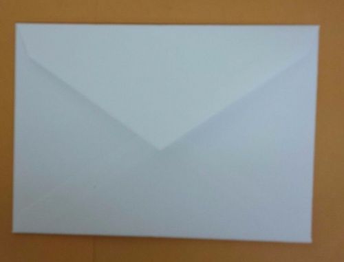 100 #4 Baronial Invitation Envelope  4 Bar 70# White (3 5/8 x 5 1/8)