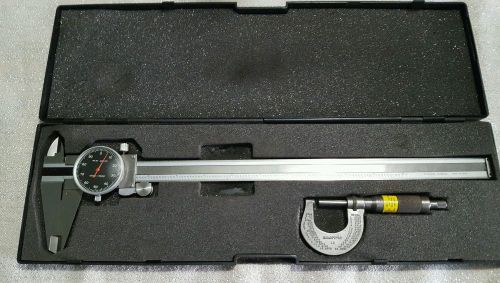 Micrometer and caliper set