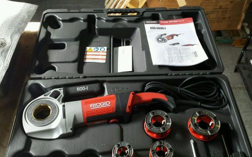 Ridgid 44918 600i power pony professional pipe  threader  11r dies included for sale