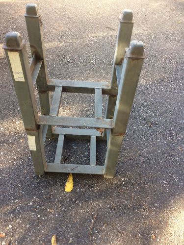 Stackable rack for pipe and bars (have six) for sale