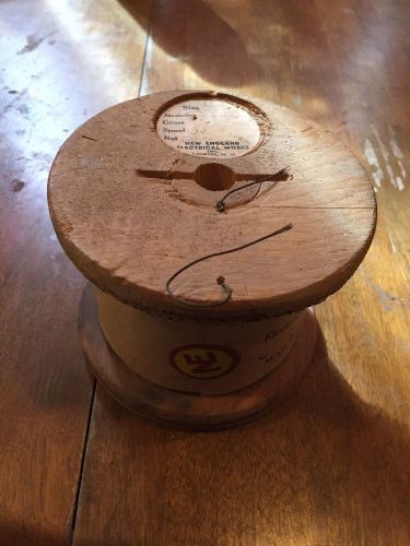 1 spool vintage  magnet wire new england electrical works for sale