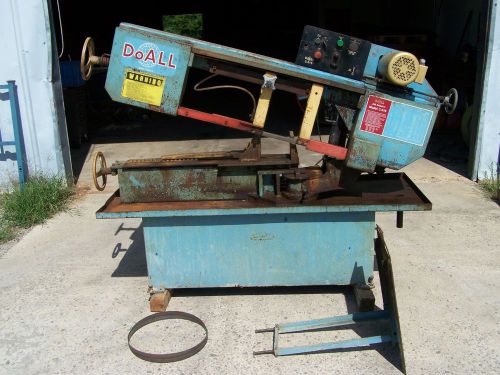 Doall c-916s horizontal miter band saw 2hp 3 phase variable speed 105-275 fpm for sale