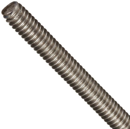 18-8 Stainless Steel Fully Threaded Rod #10-32 Thread Size 36&#034; Length Right H...