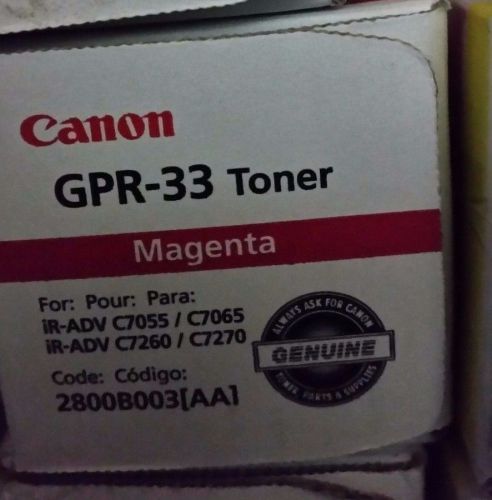 Canon 2800B003AA (GPR-33) Magenta Toner C7055 C7260 C7065