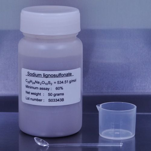 Sodium lignosulfonate 50g (1.77oz)  // Free and Fast Shipping //
