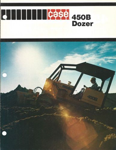 Equipment brochure - case - 450b - crawler dozer - c1979 (e3353) for sale