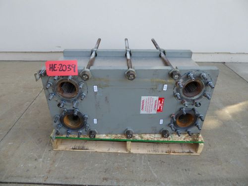 Itt bell &amp; gossett 316 stainless steel heat exchanger (he2039) for sale