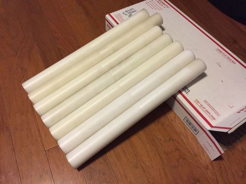 Acetal Rod 1.9&#034; Appx DIA 20-25 inches x7 Cutoffs Natural Color FREE Shipping
