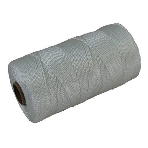 Sgt knots twisted nylon mason line #18 - 275, 550, or 1,100 feet (white - 275ft) for sale