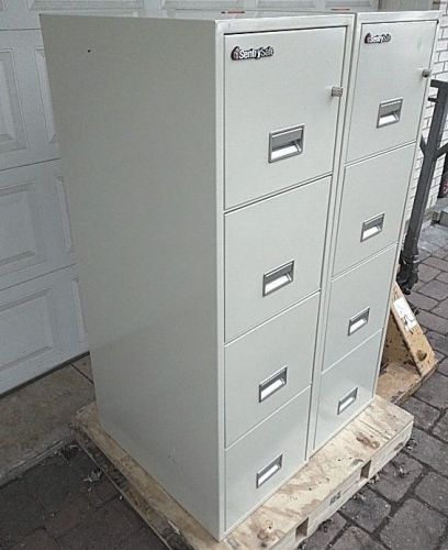 Sentrysafe sentry safe fire proof resistant 4-drawer vertical file - one cabinet for sale