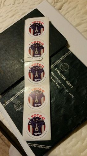 I Voted Sticker 5 each