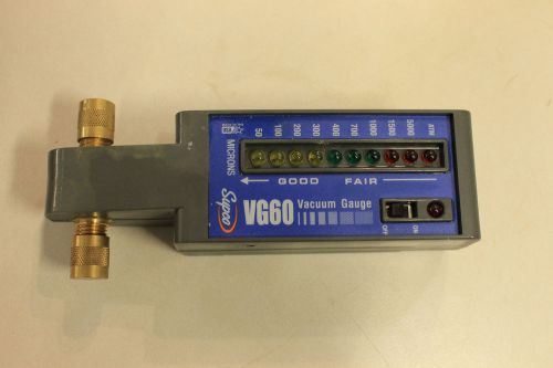 Supco VG60 Portable Hand Held Vacuum Indicator Gauge