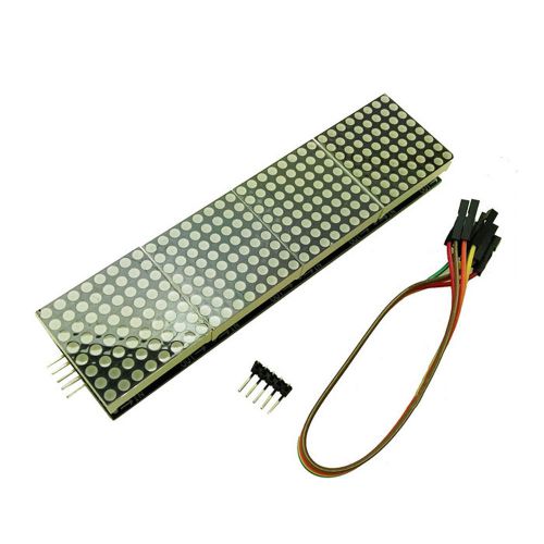 MAX7219 DC 5V Red LED Dot Matrix Display Control Module For Arduino