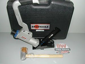 Spotnails flooring nailer cleat nailer 2&#034; l cleat hardwood (new) includes case for sale