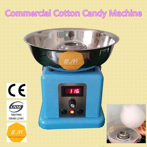 B.M CC-3901 Electric World&#039;s Smallest Commercial Cotton Candy Machine Cafeparty